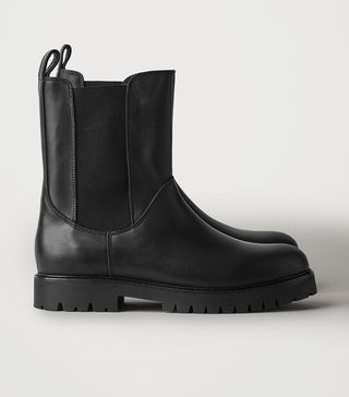 COS + High Leather Chelsea Boots