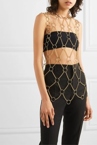 Paco Rabanne + Anneau Fill Rond Chain Link Tank