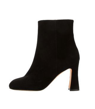 Maryam Nassir Zadeh + Suede Round-Toe Ankle Boots