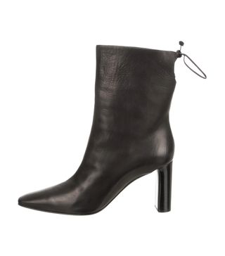 The Row + Leather Emil Ankle Boots