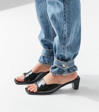 Urban Outfitters + Chrissy Square Toe Heel