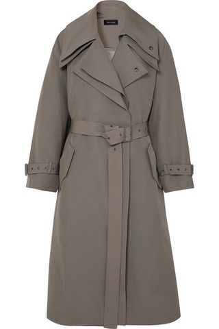 Low Classic + Belted Layered Canvas Trench Coat