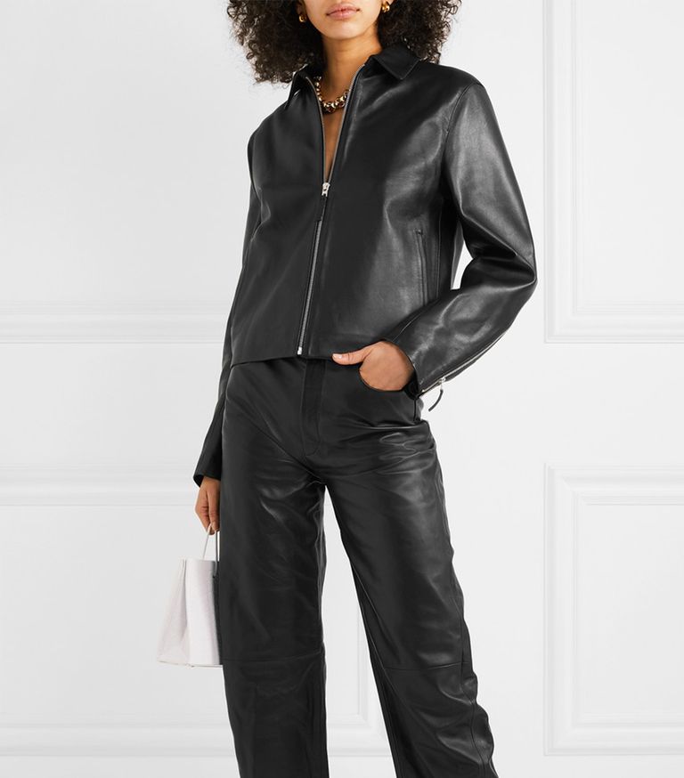 The 15 Best Leather Clothing Pieces for Women | Who What Wear