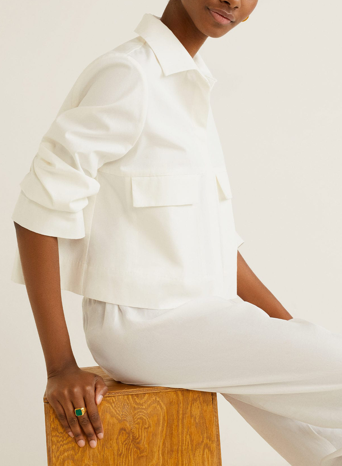 Mango + Cotton Organic Jacket