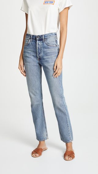 Citizens of Humanity + Charlotte High Rise Straight Jeans