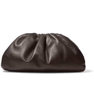 Bottega Veneta + The Pouch Large Leather Clutch