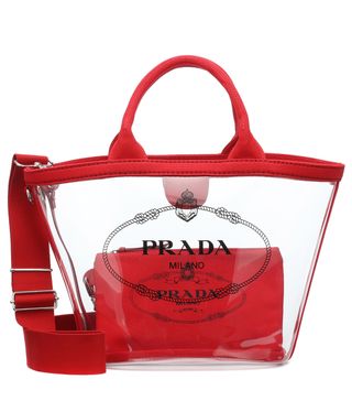 Prada + Transparent Shopper