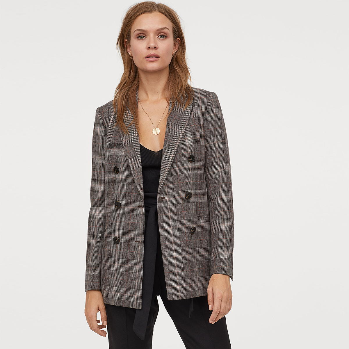 H&M + Double-Breasted Blazer