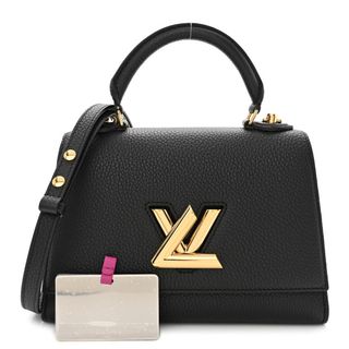 Louis Vuitton + Taurillon Twist One Handle PM Black