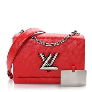 Louis Vuitton + Epi Twist Shoulder Bag MM Coquelicot