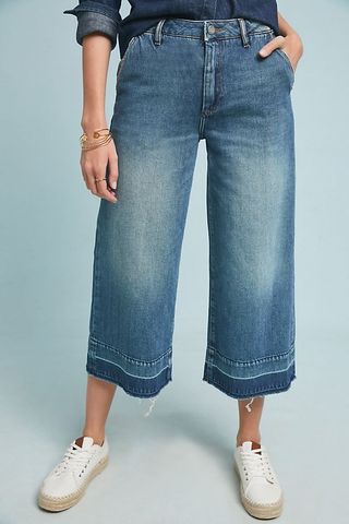 Reiko + Nathan Mid-Rise Wide-Leg Jeans