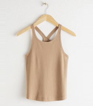 & Other Stories + Fitted Racer Back Tank Top