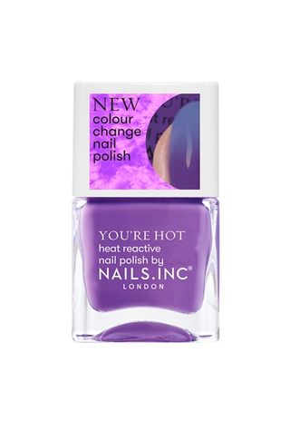 Nails Inc + A Hot Minute Colour Changing Nail Polish
