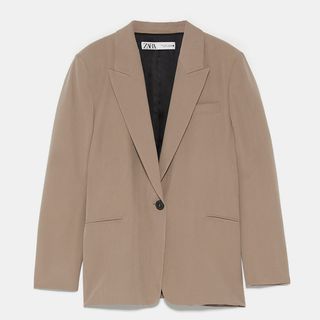Zara Buttoned Blazer + Buttoned Blazer