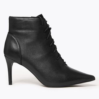 Marks and Spencer + Leather Lace-Up Boots