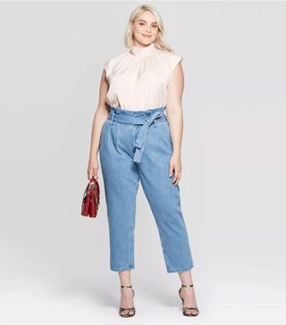 Who What Wear + Mid-Rise Relaxed Pants