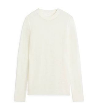 Arket + Wool Crew-Neck Jumper