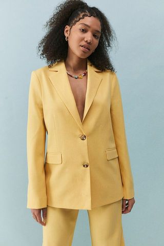 Urban Outfitters + Uo Tailored Oversized Woven Blazer
