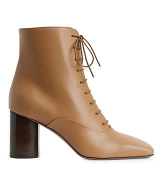 Arket + Lace-Up Leather Boots