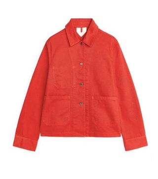 Arket + Cotton Twill Workwear Jacket