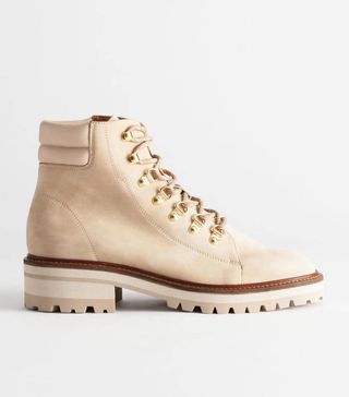& Other Stories + Chunky Platform Hiking Boots