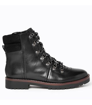 M&S Collection + Leather Hiker Ankle Boots