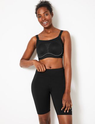 M&S Collection + Extra High Impact Non-Padded Sports Bra