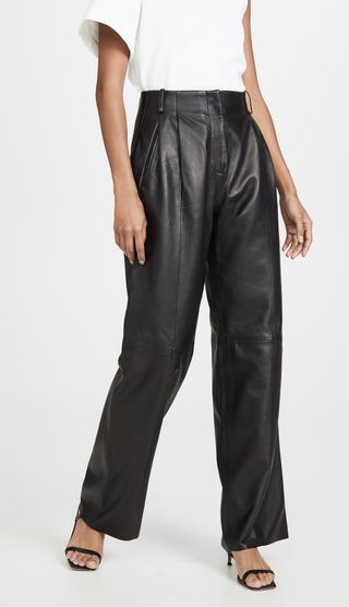 Veda + Bess Leather Trousers