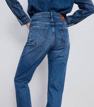 Zara + Straight Leg Jeans