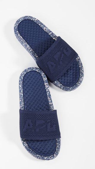 Athletic Propulsion Labs + Big Logo TechLoom Slide Sandals