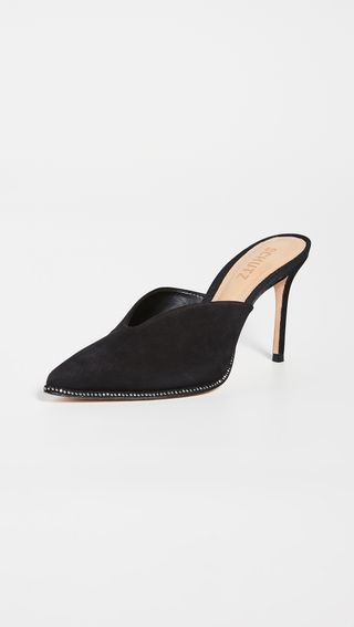 Schutz + Heliconia Point Toe Mules