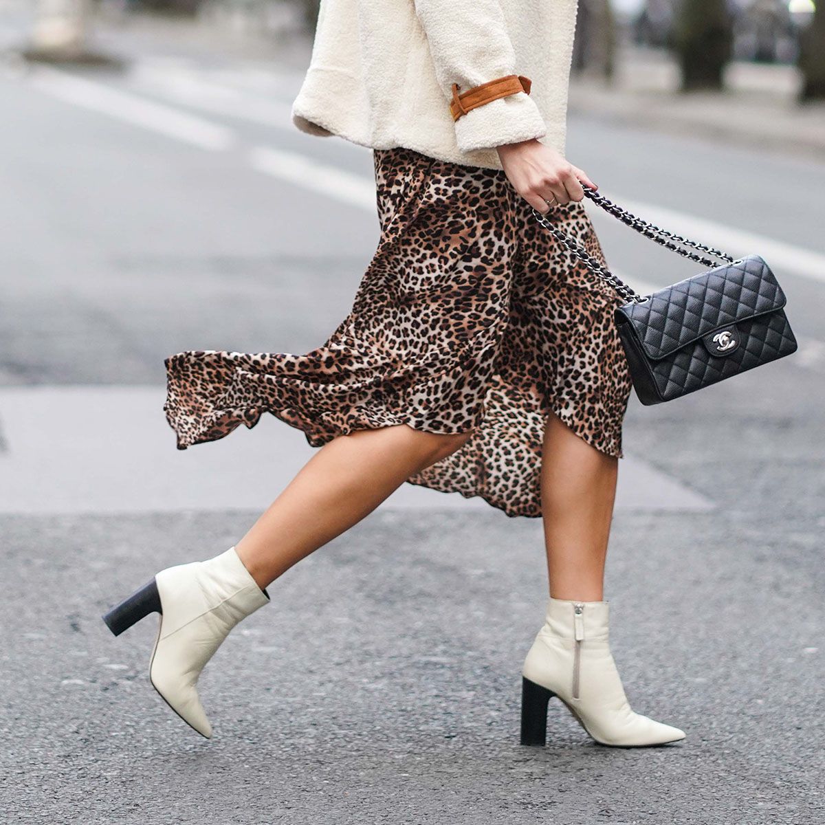 Target leopard shop print booties