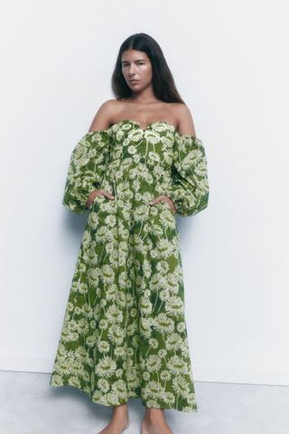 Zara + 100% Cotton Dress