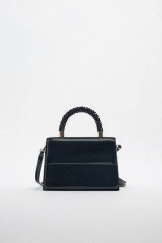 Zara + Mini Beaded Bag