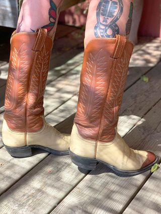 Vintage + Western Cowboy Boots