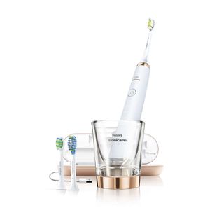Philips + DiamondClean Sonic Electric Toothbrush in Rose Gold