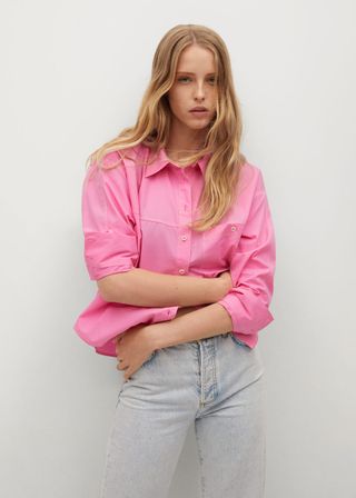 Mango + 100% Cotton Shirt