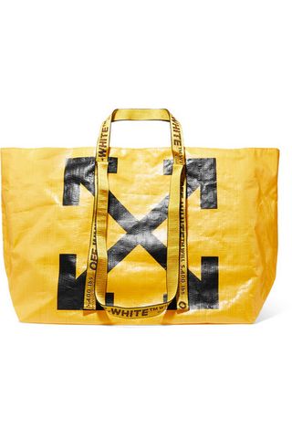 Off-White + Commercial Printed PVC Tote