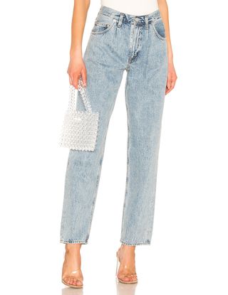 Agolde + Baggy Oversized Jean With Pleats