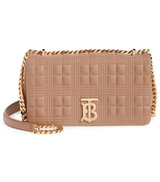 Burberry + Lola Quilted Check Lambskin Bag