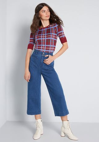 ModCloth + The Brooklyn Cropped Jeans