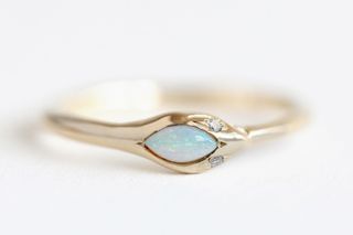 Kathryn Bentley + Opal Ouroboros Ring