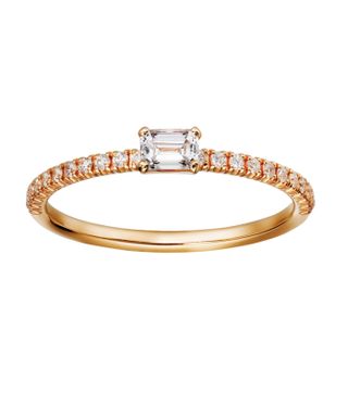 Cartier + Etincelle de Cartier Pink Gold and Diamong Ring