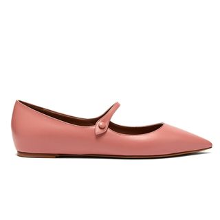 Tabitha Simmons + Hermione Leather Mary-Jane Flats