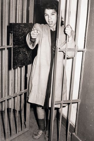 Woman arrested for egging on the Zoot Suit Riots in 1943