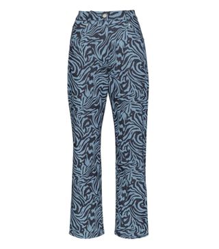 Miaou + Swirl Print Jeans