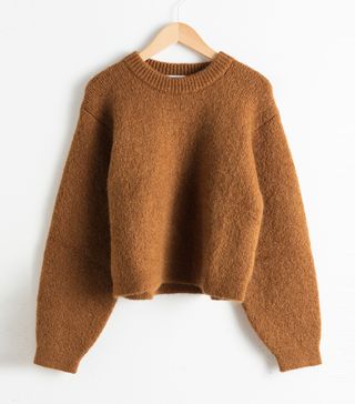 & Other Stories + Chunky Jacquard Knit Sweater