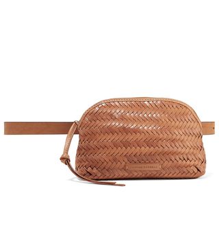 Loeffler Randall + Demi Woven Leather Belt Bag