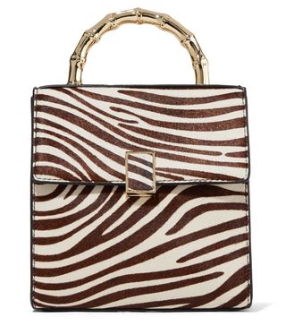 Loeffler Randall + Tani Mini Zebra-Print Bag