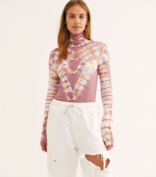 We the Free + Psychedelic Turtleneck Top
